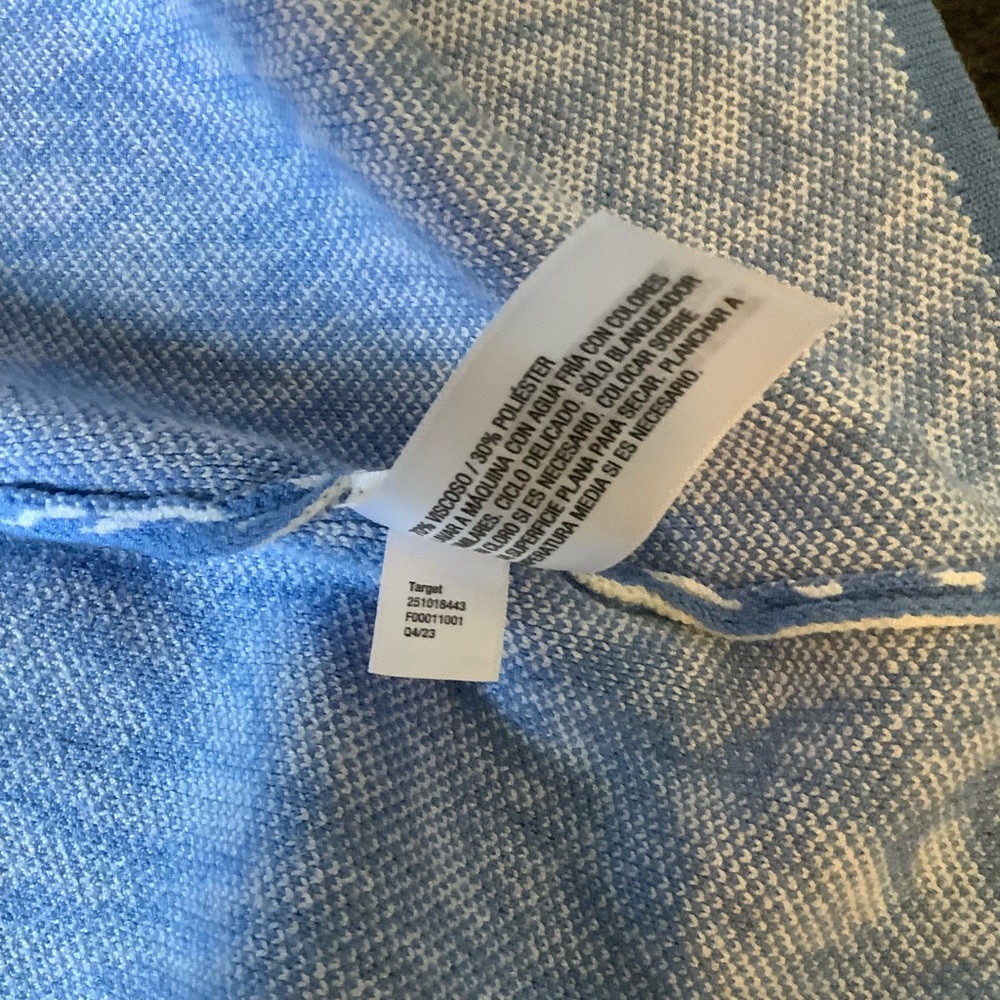 Diane Von Furstenberg DVF x Target Midi Wrap Sweater Dress x-Small Sea Twig Blue - Picture 9 of 12